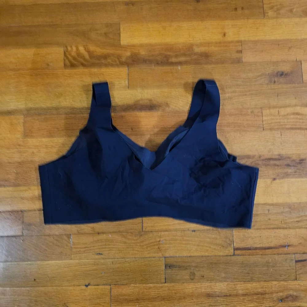 HONEYLOVE Black Wireless Bra 3X